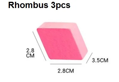 rhombus-3pcs Детские деревянные геометрические блоки игра дети Прямоугольник квадратный цилиндр стереоскопическая модель форма игрушки для начальной школы обучающие средства - Цвет: rhombus-3pcs