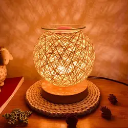 Home Decor Electric Wax Warmer Burner Melter Fragrance Oil Heater Nightlight Table Decoration Plug In Wax Candle Melt Warmer