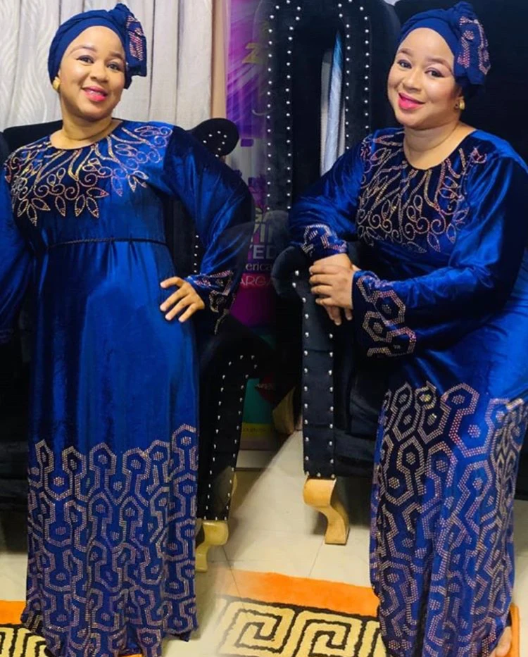 Velvet stone gown Clearance