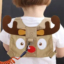 Детский ремень безопасности с защитой от потери, ремень для прогулок для детей ясельного возраста R9UD