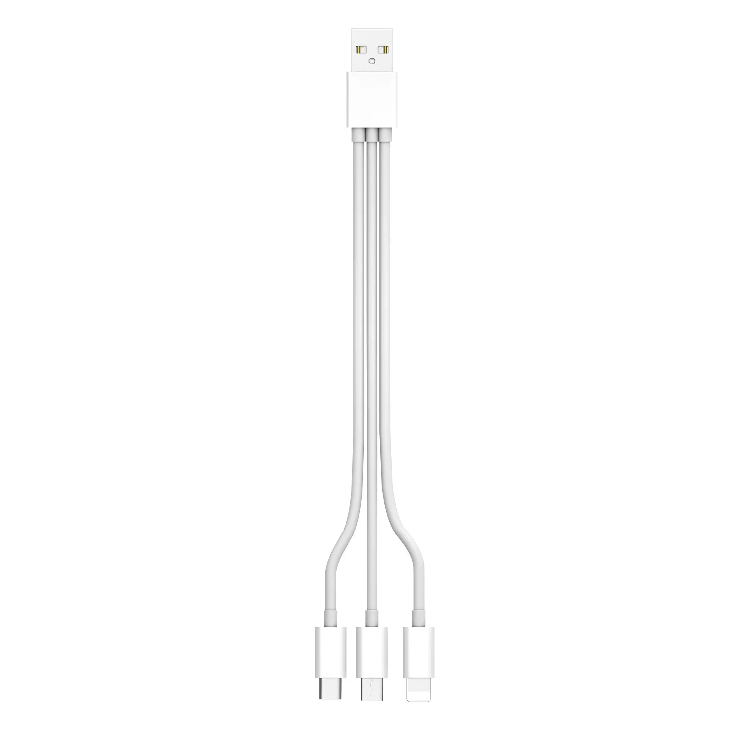 NOHON 3 в 1 USB кабель type C Micro USB кабель для быстрой зарядки телефона для iPhone X XS MAX XR для iPhone 7 8 6 мульти Соединительный шнур - Цвет: White