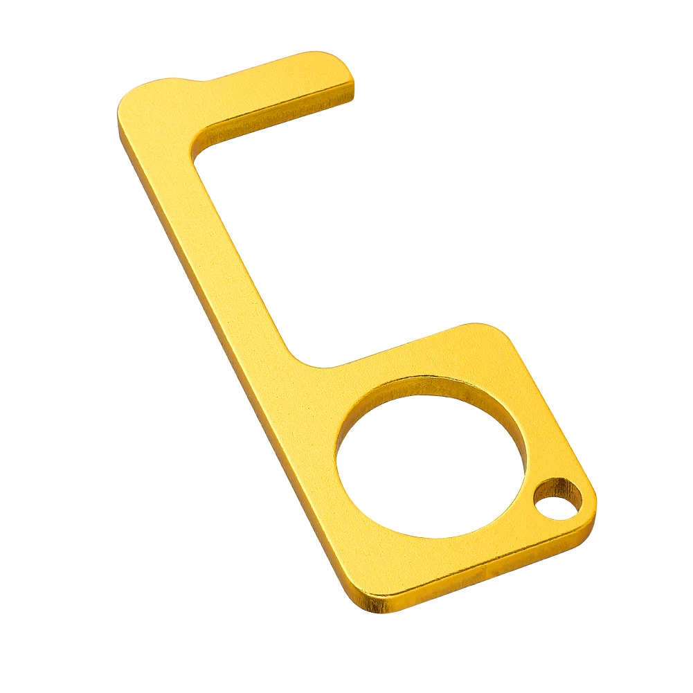 

No Touch Small Tool Anti-Epidemic Hand Grip Elevator Button Press Tool Holder Drawer Opener Door Elevator Button 7.6*3cm