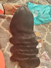 Perla Negro brasileño de la onda del cuerpo 360 peluca Frontal de encaje Pre arrancó cabello humano pelucas 30 pulgadas peluca con malla Frontal para las mujeres 150%