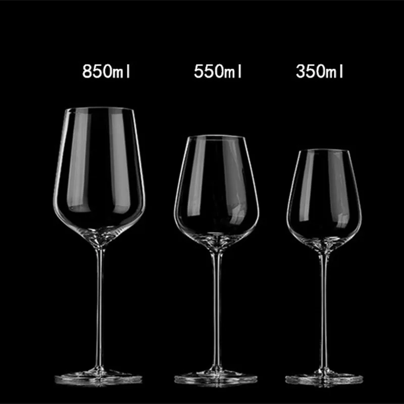 Crystal Wine Glass Multi-variety Hot-selling Capacity Large Burgundy Tasting Goblet Household High-grade Grape Juice Cup | Дом и сад