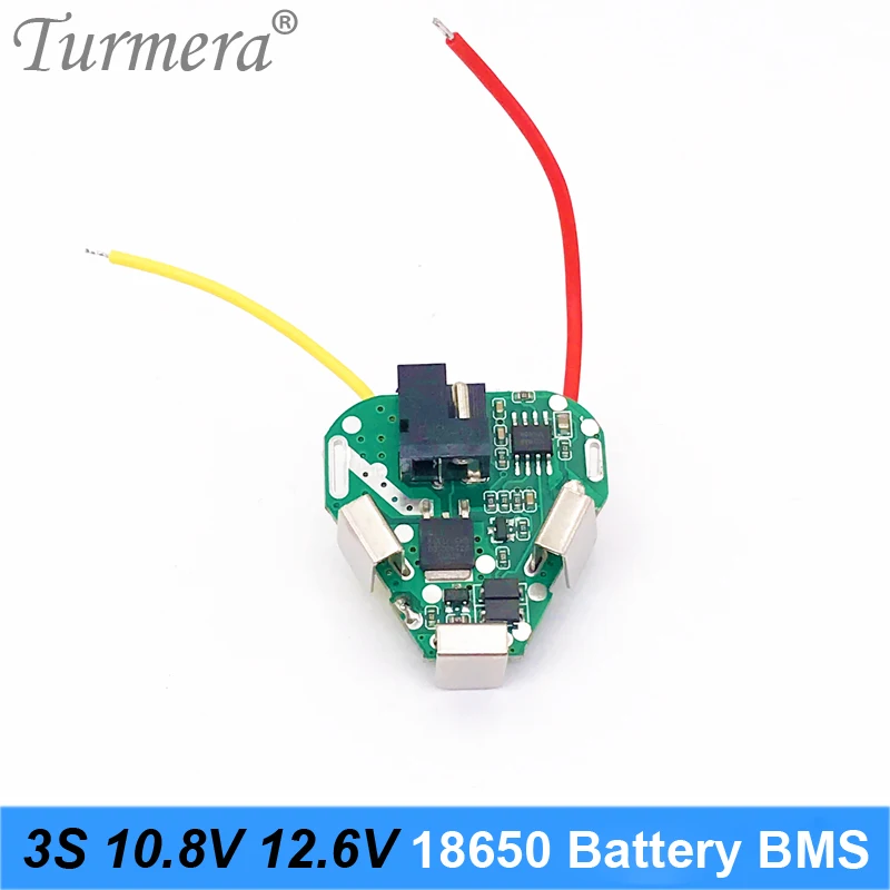 3s 10.8v 12.6v bms for screwdriver battery 3S 12V DC Electric Tools Hand Lithium Drill Power Li-ion Battery Protection Board BMS Circuit 18650 3 Cell Packs 20A PCB Module 04