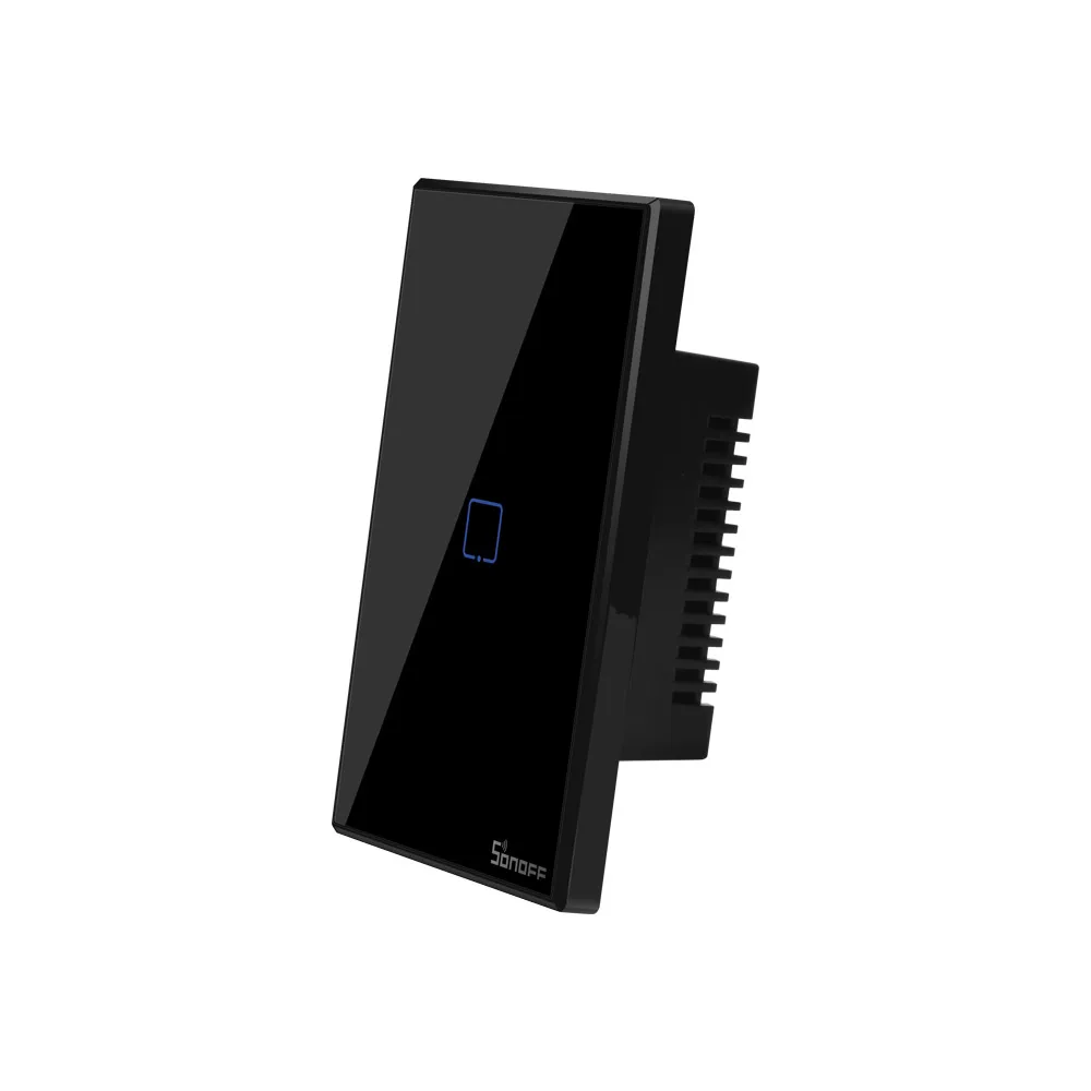 SONOFF T3US US Plug Голосовое управление/синхронизация/состояние синхронизации WiFi Сенсорная панель настенный переключатель для умного дома Автоматизация - Комплект: 1 Gang