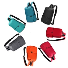 Легкий рюкзак для девочек, простая повседневная многофункциональная Водонепроницаемая нейлоновая сумка, модный трендовый рюкзак для путешествий, маленький большой объем