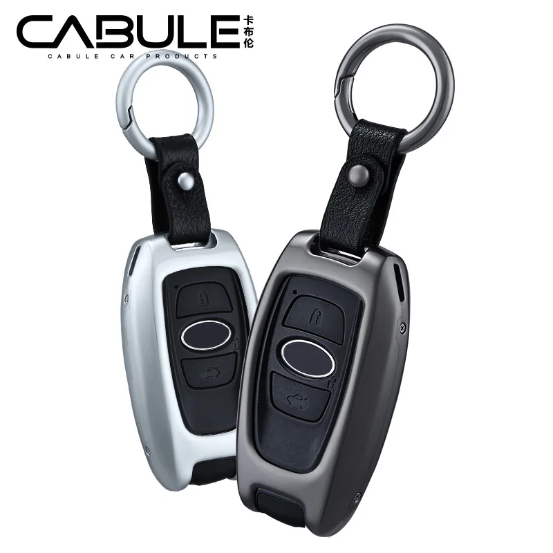 

Hight End Metal Key Case For SUBARU FORESTER/OUTBACK/XV, Car Key Protective Shell , Keychain,High-quality Aluminum Alloy