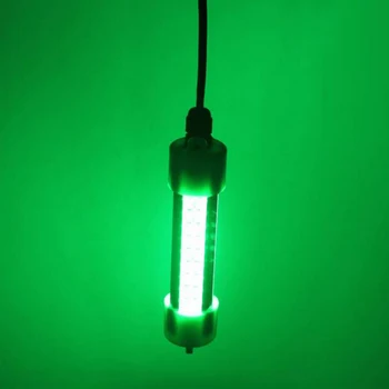 

12V 14W Green Fishing Light 72 pcs 1296 lumens LED Underwater Fishing Light Lures Fish Finder Lamp Attracts Prawns Squid Krill