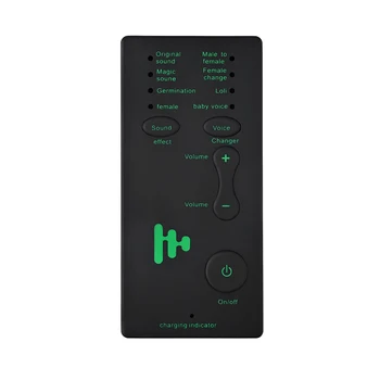 

Home Computer Sound Effects With USB Toy Lightweight Voice Changer Portable Audio Children Phone Microphone Chargable Gift
