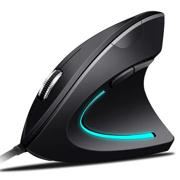 

Universal 6-Keys USB Wired Vertical Mouse Mice Ergonomic Optical Mouse 800/1200/2000/3200 DPI for PC Laptop