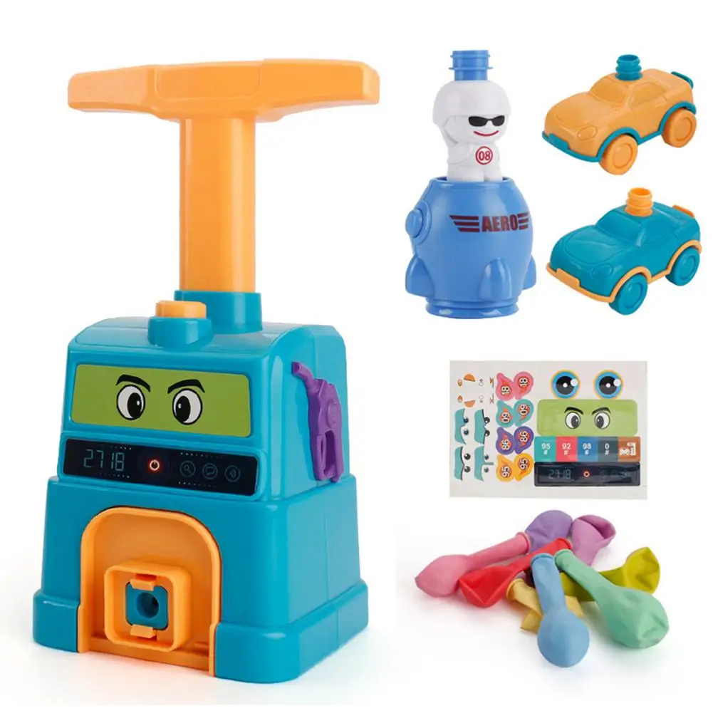 

Children's Fun Cartoon Balloon Aerodynamic Car Kindergarten Education Enlightenment Science Experiment Area Baby Children's Toys