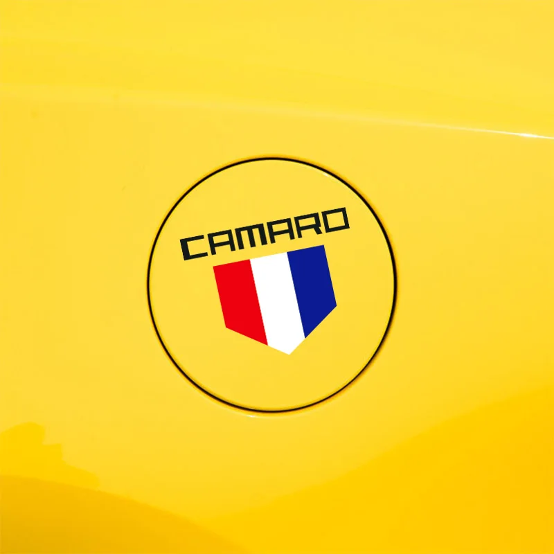 Автомобильный стиль для Chevrolet Camaro значок в виде буквы эмблема наклеивающаяся лампа для бровей топливный бак Автомобильная дверная ручка задний щиток наклейка на багажник