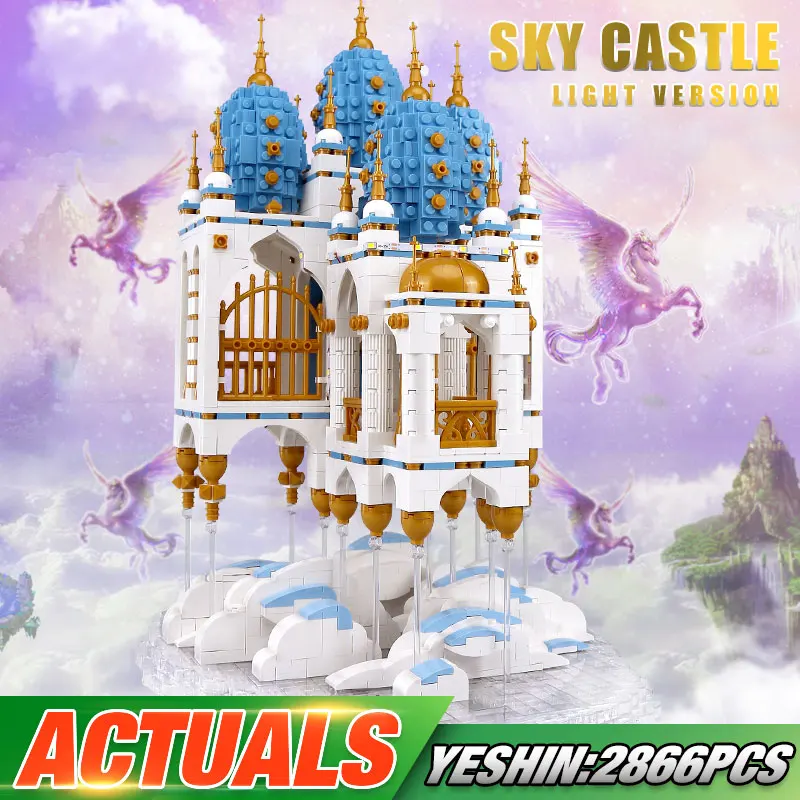 Формы KING 16015 игрушки для строительства улицы плавающий замок дом со светодиодной