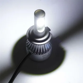 

1 Pair H7 LED Headlight Bulb Conversion Kit High Low Beam Fog Lamp Pure White 6000K HID 2000W/set 300000lm/set