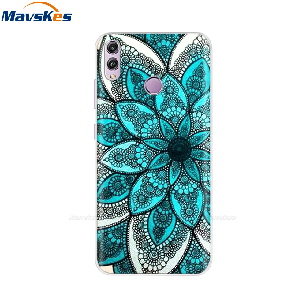 19 Для huawei Honor 8X чехол для Honor8x чехол милый силиконовый задняя крышка для протектор huawei Honor 8X8 X телефонные чехлы бампер - Цвет: 19