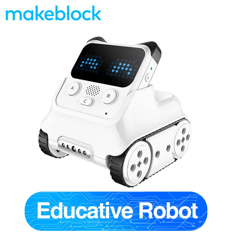 

Makeblock Codey Rocky Programmable Robot, Fun Toys Gift to Learn AI, Python, Remote Control for Kids Age 6+