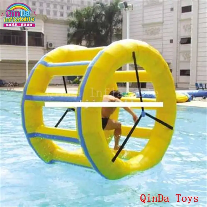 Grade Commercial Hamster Roller Wheel With Free Air Pump, 2M Diameter Inflatable Water Treadmill For Adults