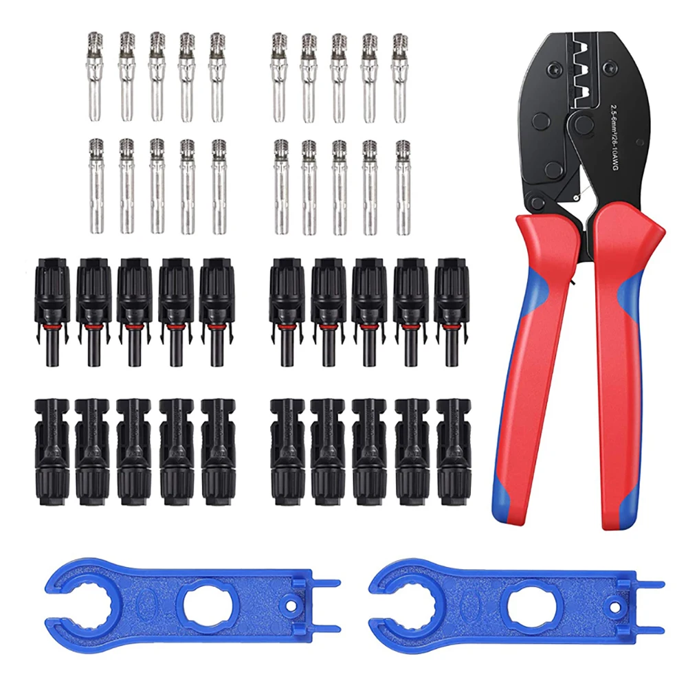 

23pcs Crimping Pliers Set Terminal Eletrico Wire Clip Connector Electric Wiring Tools Crimper Tool Plier For Solar Energy Set