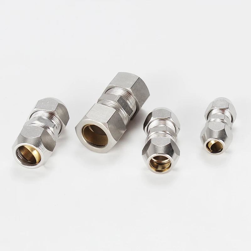 2pcs Raccord Cannelé Laiton 6mm Coudé 90° - Barbelé Tuyau Flexible Coupleur