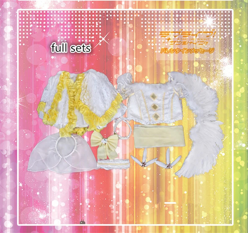 LoveLive! Sunshine! Все члены сакураучи Рико охара Мари 6th Юбилей концерт следующий сверкающие! Женский костюм для косплея, платье