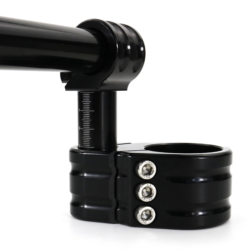 50mm Adjustable Clip-ons Handlebar Raiser For Ducati 750 SS 900 SS ST3 Honda CBR1000RR RC51 Triumph Street Triple MV AGUSTA F3 4