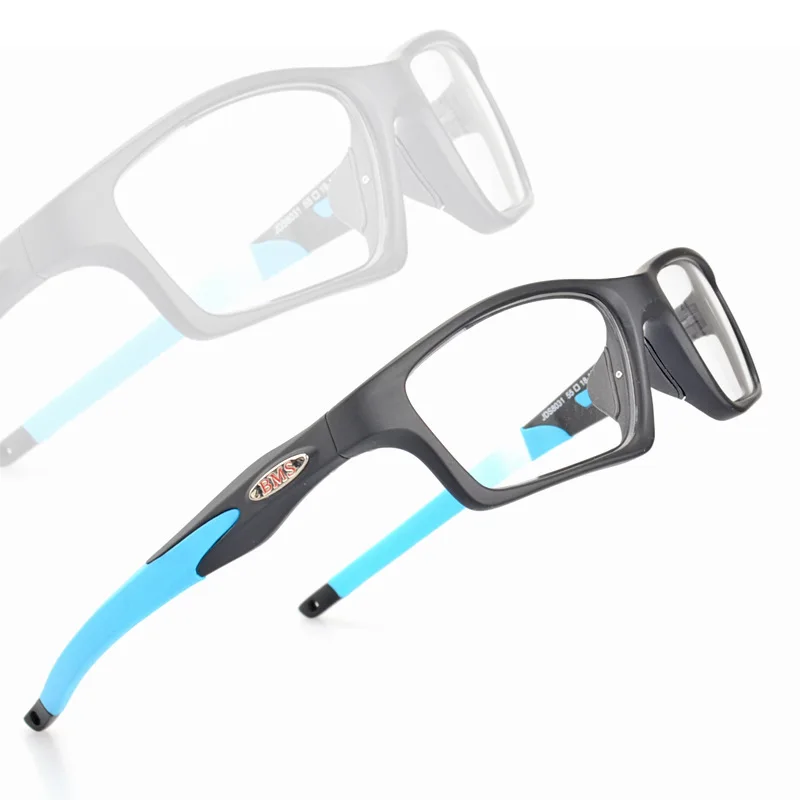Спортивные очки, оправа для мужчин и женщин, прозрачные оптические очки, корректирующие очки при близорукости, оправа для спортивных очков, оправа для очков - Цвет оправы: Black Blue