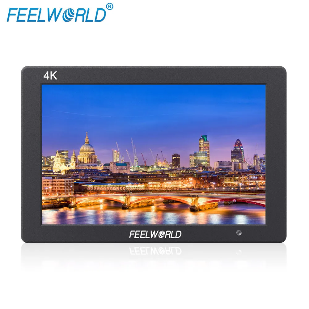 

Feelworld T7 7 Inch IPS 1920x1200 HDMI On Camera Field Monitor Support 4K Input Output Video Monitor + NP750 Battery + Charger