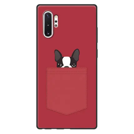 Для samsung galaxy note 10 pro plus note10 10pro чехол задняя крышка Ретро окрашенные мягкие ТПУ чехлы для телефонов samsung Note10+ Корпус - Цвет: A2