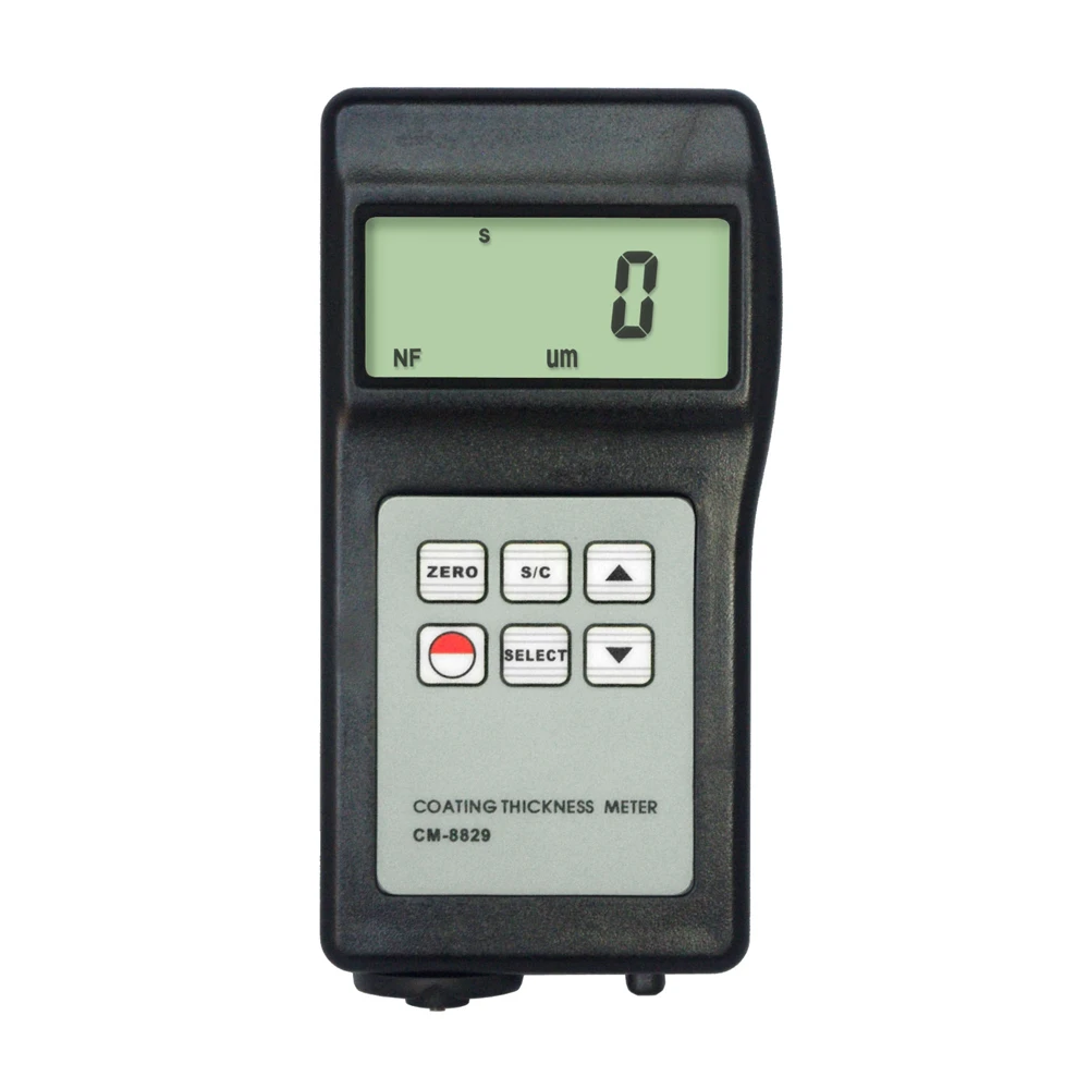 0-1300um Tester del misuratore di spessore LCD portatile digitale ad alta precisione rivestimento Spessimetro Tester automatico misuratore di calibro per metallo 0-51.2mil