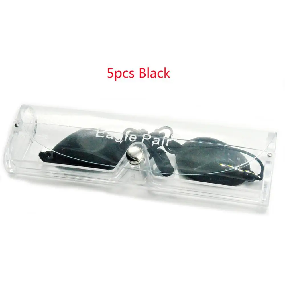 

5pcs Black Eyepatch Laser Light Protection Safety Goggles IPL Beauty Clinic Patient