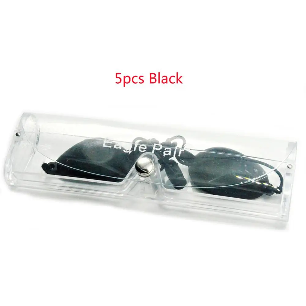 5pcs Black Eyepatch Laser Light Protection Safety Goggles IPL Beauty Clinic Patient