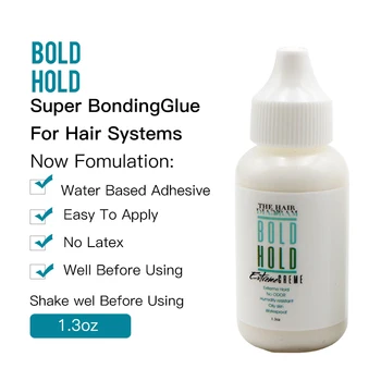 THE HAIR DIAGRAM BOLD HOLD EXTREME CREAM 1.3OZ LACE GLUE ADHESIVE 2