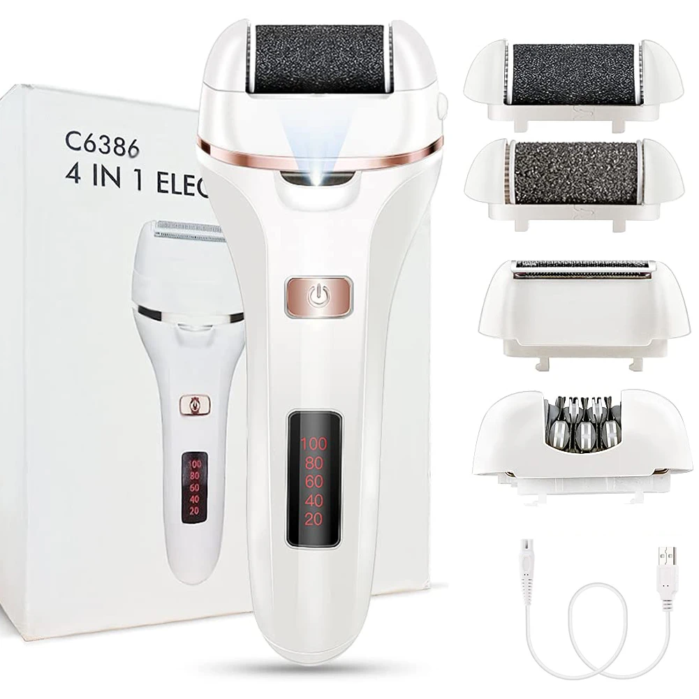USB Rechargeable Women Painless Electric Epilator Beard Hair Removal  Women's Shaving Machines Portable Female Hair Trimmer LCD|Epilators| -  AliExpress