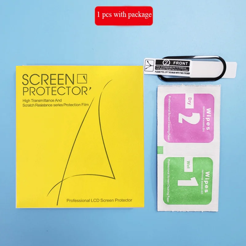 1 pcs with package BOORUI 3D пленка для Xiaomi mi Band 4 Защитная мягкая крышка для mi band 4 изогнутый полноэкранный чехол mi band 4 защитный чехол для экрана - Цвет: 1 pcs with package