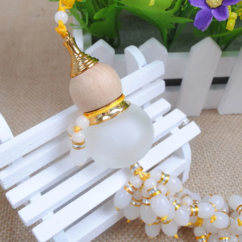 Car Gourd Styling Perfume Bottle Beaded Car Pendant Car Perfume Automotive Supplies Universal Aromatherapy Bottle