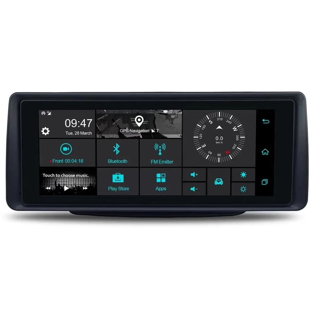 

6.86 Inch 3G Android Dual Lens Car DVR GPS Navigator Full HD 1080P Dash Camera Auto Video Registrar Navigation Recorder