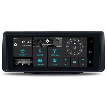

6.86 Inch 3G Android Dual Lens Car DVR GPS Navigator Full HD 1080P Dash Camera Auto Video Registrar Navigation Recorder
