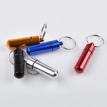 Кейс, таблетница, держатель для таблеток, водонепроницаемая капсула, наружные предметы для выживания