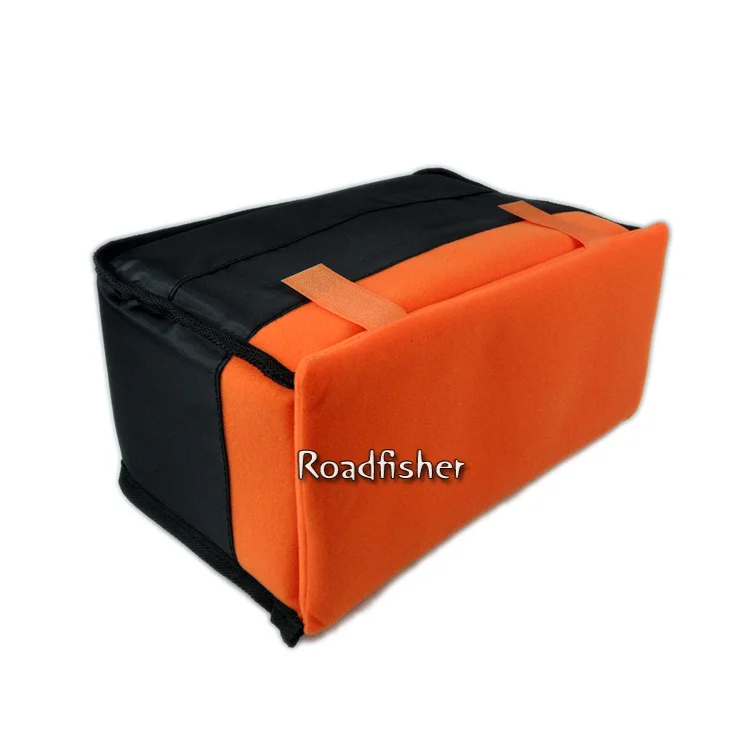 Roadfisher Толстая мягкая защита для камеры сумка Вставка перегородка чехол подходит для 1 DSLR 3 объектива Canon Nikon Sony Fuji Pentax DSLR SLR