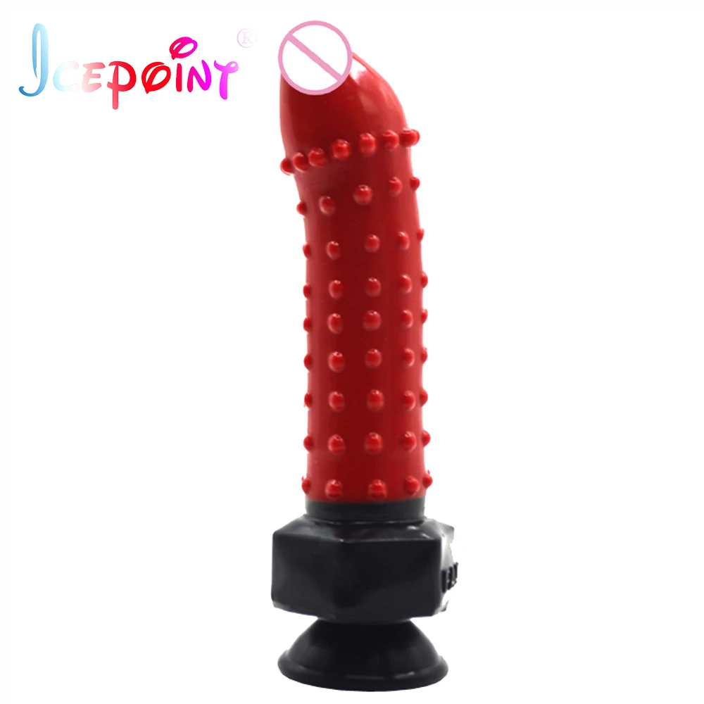 2020 silicone creative dildo with suction cup raised pointed extreme stimulate anal dildo big fake penis sex toys for women