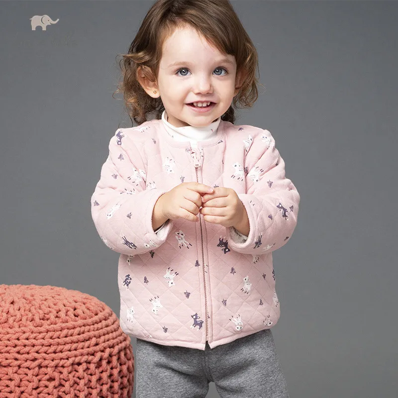 

DB12471 dave bella winter baby ultra light down coat girls boys print outerwear children 90% white duck down padded kids jacket