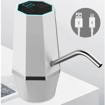 

Household Automatic Water Dispenser Bottled Water Manual Water Press Intelligent Electric Activation Pump USB LED Display