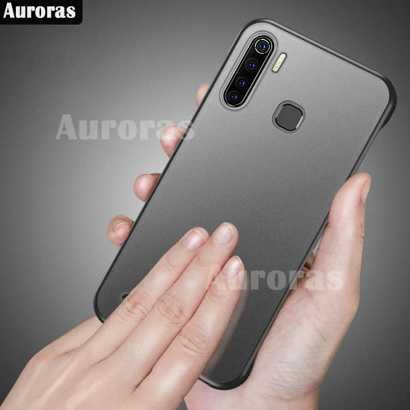 Auroras For Infinix S5 Case Clear Hard Frame Borderless Cover infinix s5 lite Shockproof Coques Fundas Cases | Мобильные телефоны и