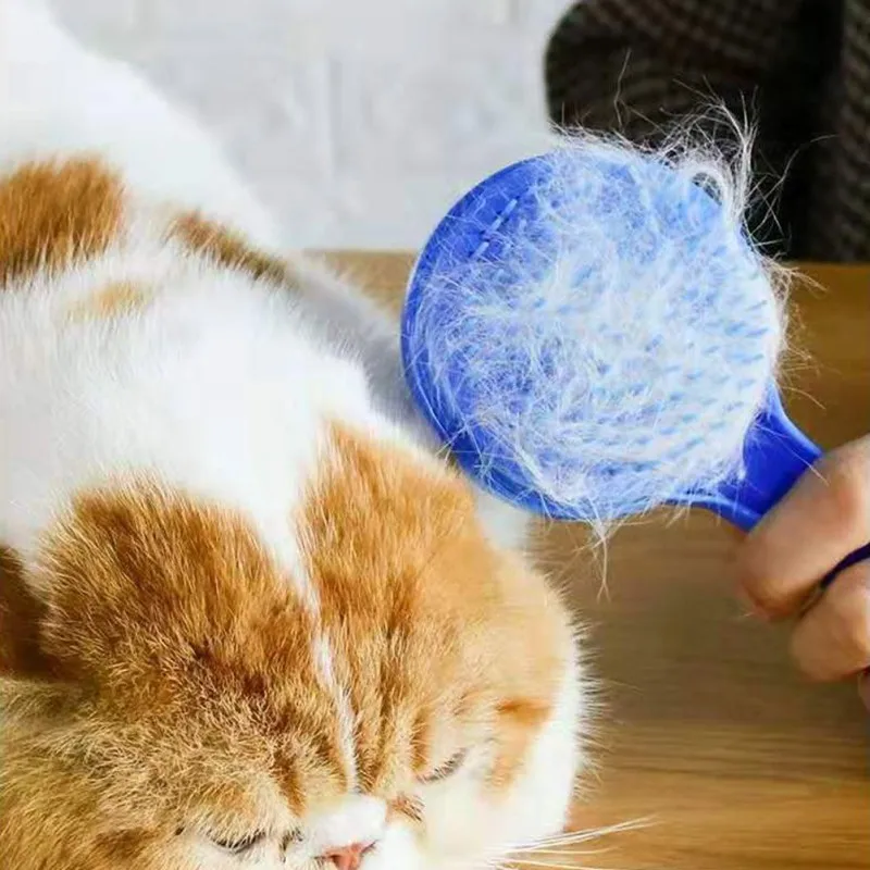 Расческа для кошек, кошек, блох, расческа для домашних животных, расческа для ухода за собаками, щетка для стрижки волос, триммер для домашних животных, товары для собак, расческа для удаления волос