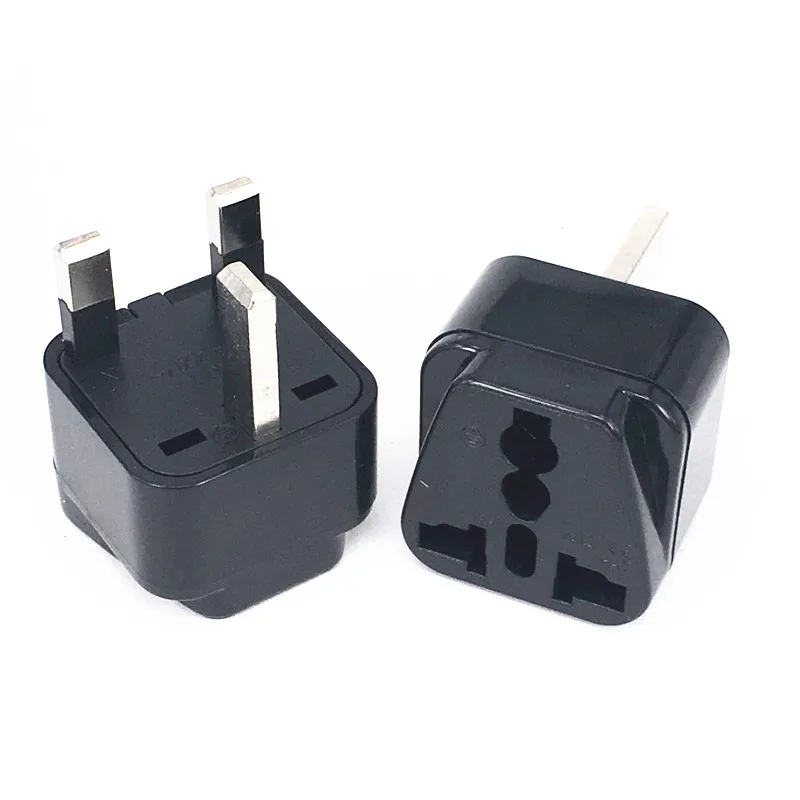 Universal Grounded Type G For Gb Uk Hk Ac Power Plug Travel Trip