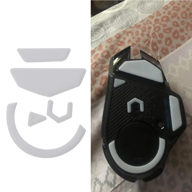 

1 set/pack Enhanced Tiger Gaming Mouse Skates Feet For logitech G502 HERO LIGHTSPEED Glides Curve Edge Enhanced Version