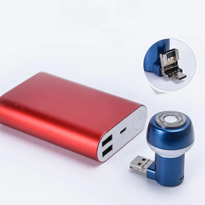 Дропшиппинг высокое качество 2 в 1 магнитный мини портативный type-C USB Водонепроницаемый бритва длительного пользования SMJ