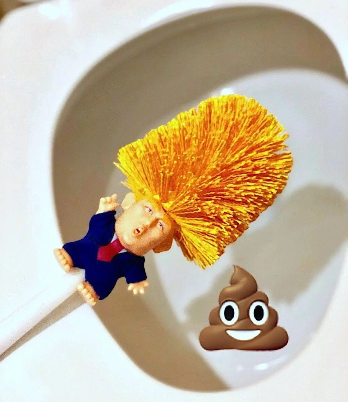 Дональд Трамп держатели для туалетных щеток WC Borstel Trump щетка для унитаза делает унитаз отличный снова Commander в дерьма Прямая поставка