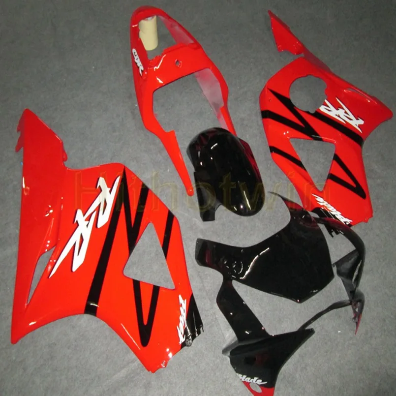 Пользовательский капот мотоцикла для CBR954RR 2002-2003 ABS пластик обтекатель инъекции плесень синий черный - Цвет: B